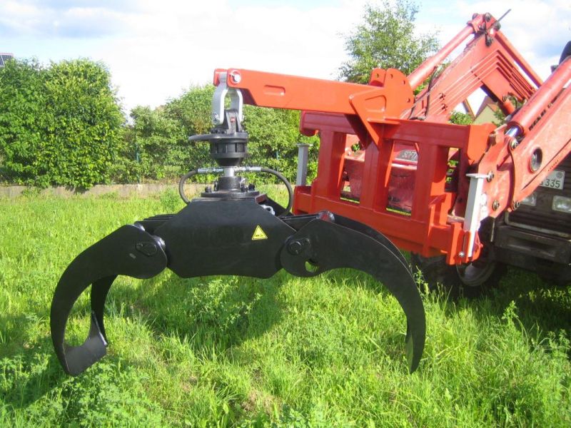 Tractor Mounted Log Skidding Grapple Forest