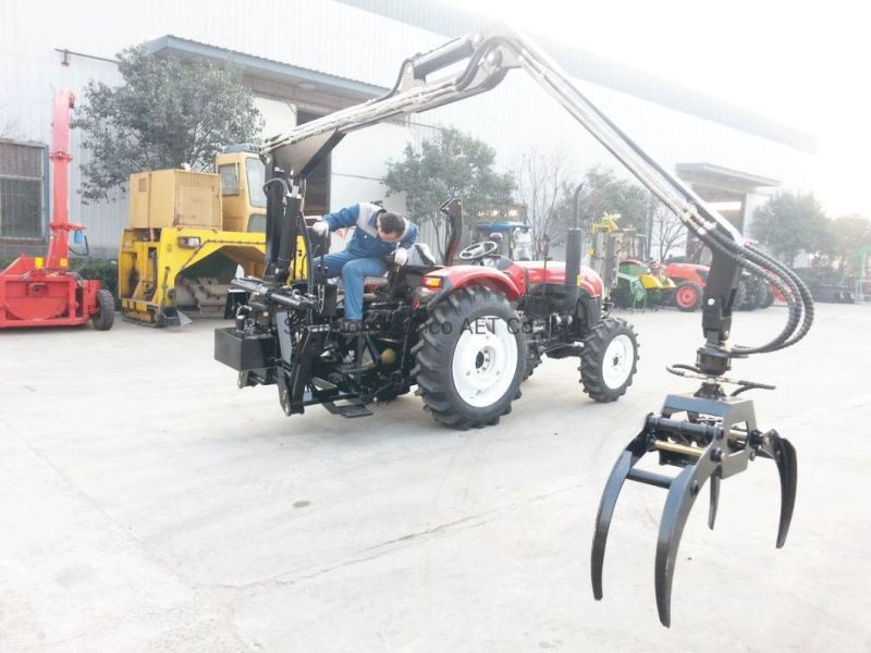 Forestry Hydraulic Lifting Crane Tractor Mounted Crane