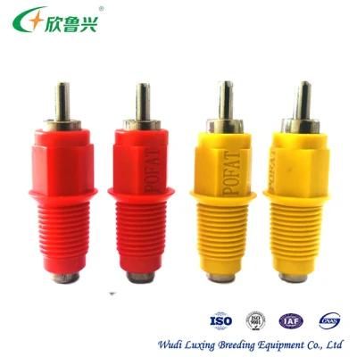 Plastic Poultry Drinkers High Quality Automatic Nipple Drinker for Chicken Cage in Angola