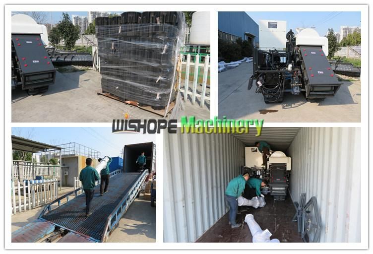 4lz-5.5 500mm*90*56 Rubber Crawler Harvester Machinery