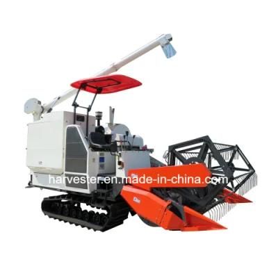Wubota Machinery Grain Rice Wheat Combine Harvester Machine