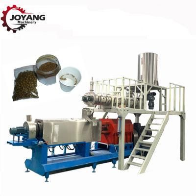 Large Output Automatic Fish Feed Extruders Production Plant Pellet Fodder Mill Machinery Line