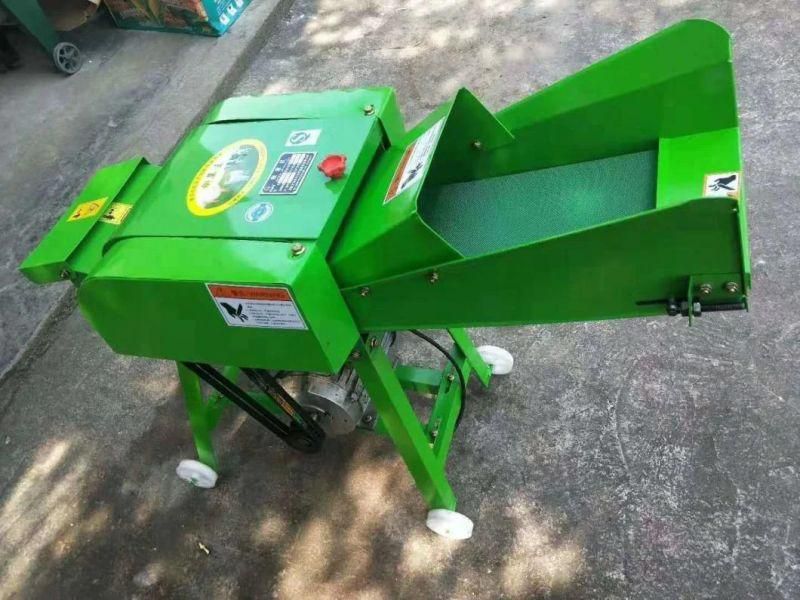 Small Shredder Chopping Chicken Feed Fodder Machine Fresh Corn Straw Grass Chopper in Pakistan Chaff Cutter Silage Cutter