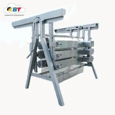 Automatic Poultry Slaughter Equipment Chicken Plucking Machine / De-Feathering Machine