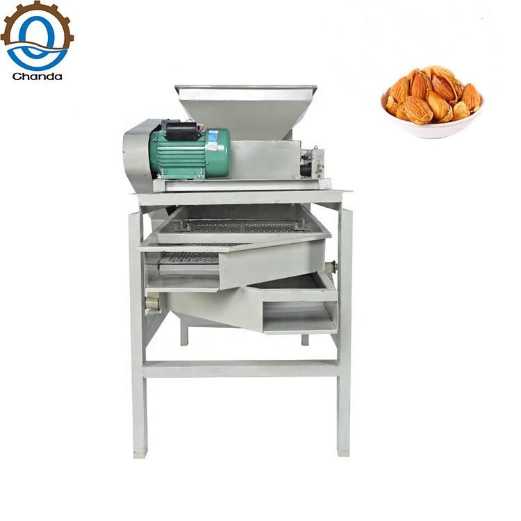 Apricot Kernel Cracking Cracker Peeling Machine Almond Hazelnut Sheller