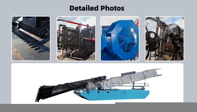 High Performance Water Weed Cutting Harvester Dredger for Sale
