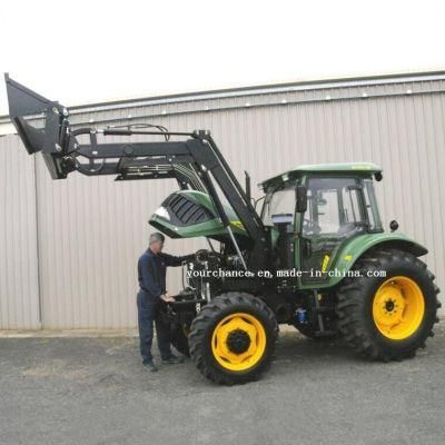 Ce Certificate Tz08d 4 in 1 Bucket Front End End Loader for 55-75HP Agricultural Wheel Farm Tractor