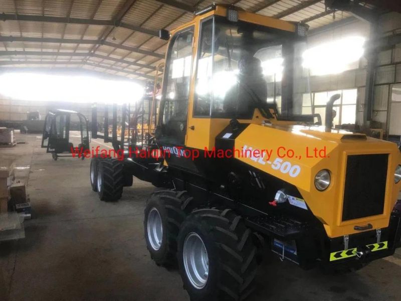 Haiqin Brand Strong Log Transport Machine (HQL-500) with Itlay System