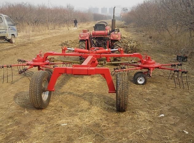 Tractor Mounted Rotary Hay Rake with 540 Pto