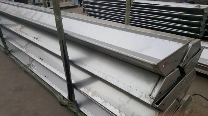 Stainless Steel Full Length Pig Trough