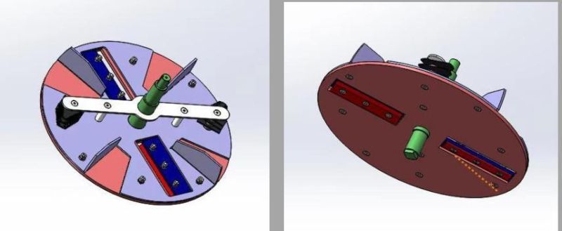 15HP 5inch Rotary Disc Wood Chipper