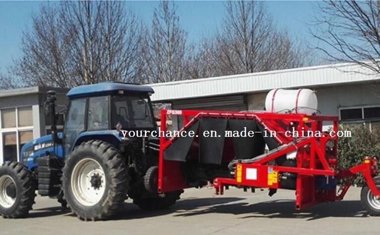 Factory Supply Agricutural Machine Zfq300 100-150HP Tractor Mounted 3m Width Animal Mature Compost Turner Windrow Turner