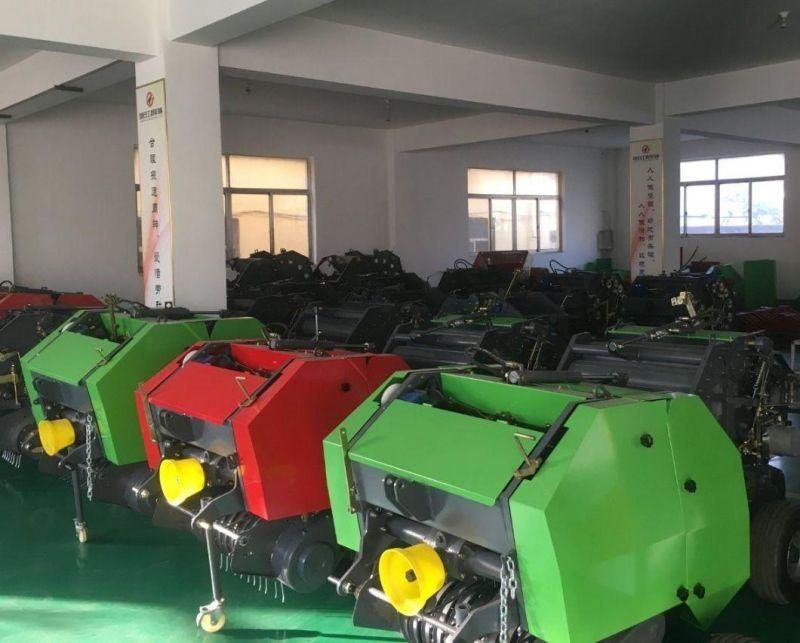 Round Corn Hay Wheat Straw Hay Baler Mini Round Baler