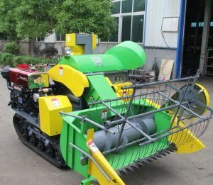 Factory Sale Mini Rice Combine Harvester Header Width 1200mm 20HP