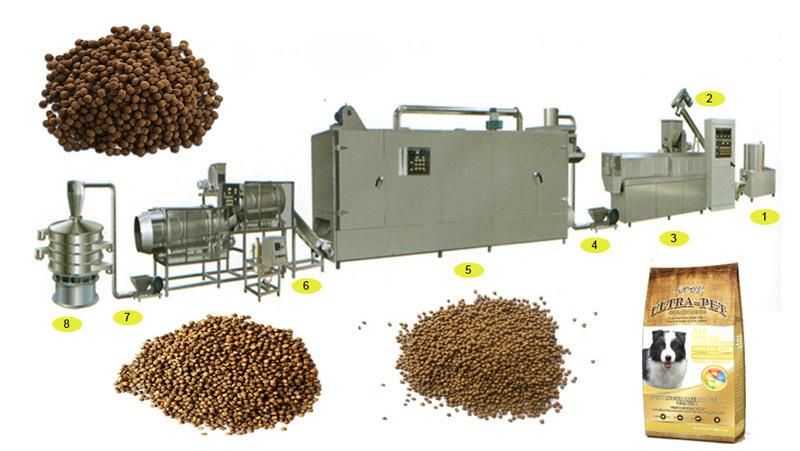 Ks Floating Pet Food Fish Feed Pellet Making Processing Machine