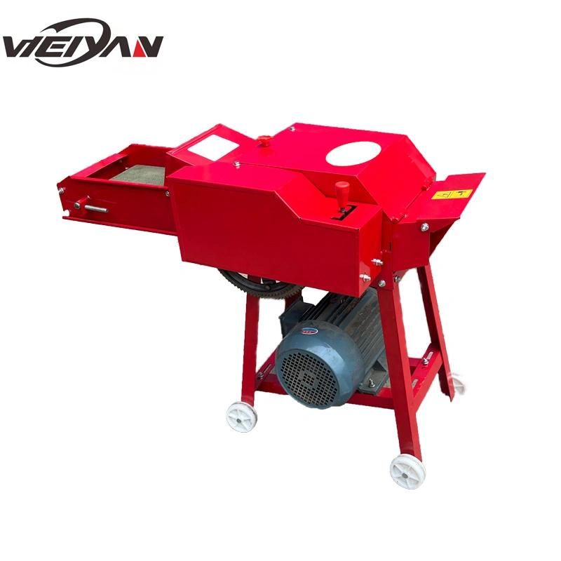 Weiyan Mini Red Grass Chopper Conveyor Belt|+Gear Hay Making Machine Silage Chaff Cutter