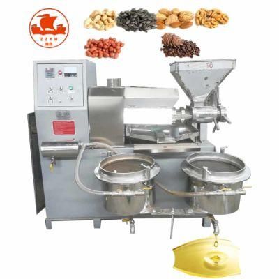 High Performance Presser Screw Press Line Cold Extraction Sunflower Pressing Peanut Oil Machine