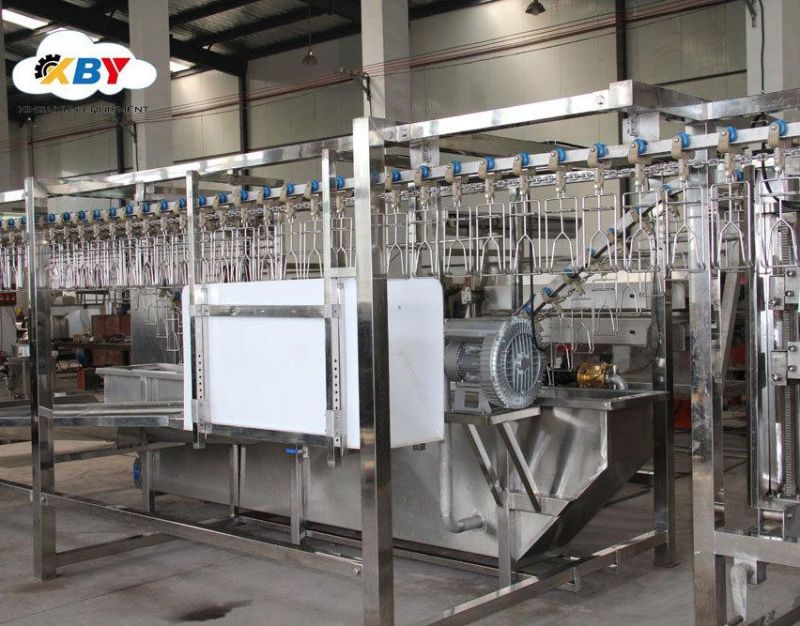 Halal Mobile Poultry Slaughterhouse Machine Chicken Slaughter Line