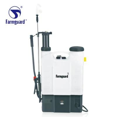 12V Knapsack Battery and Manual Agricultural 2 in 1 16L Sprayer 16L