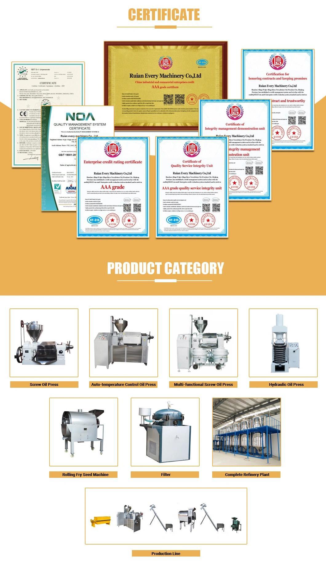 Sunflower Seed Ground Nut Soybean Oil Mill Coconut Olive Sesame Peanut Multi-Function Oil Press Machine High-Efficiency Power-Saving Enterprise Commercial Use