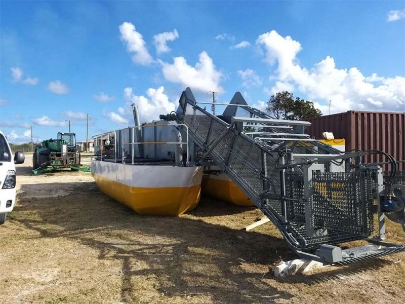 Weed Harvester and Floating Trash Collector