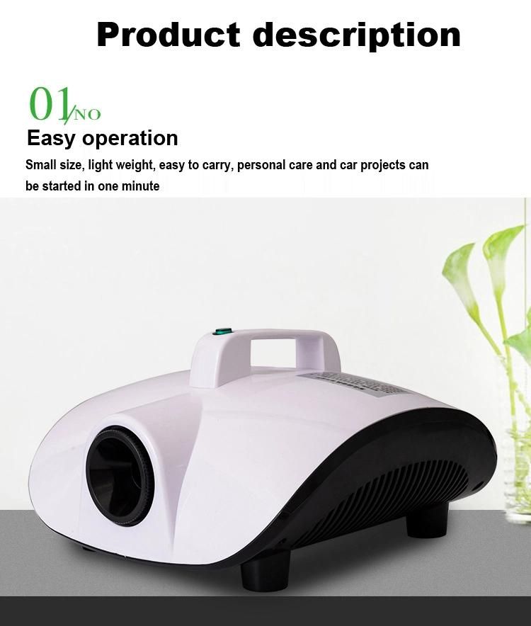 Commercial Disinfect Fogger, 900W Electric Smoke Fogging Mist Cold Machine for Car/Home/Office