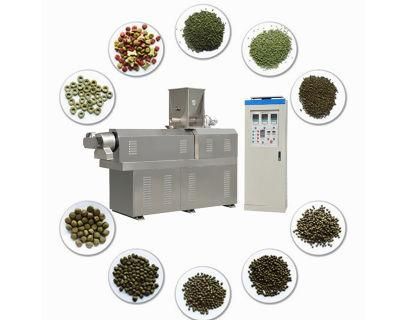 Tropical Fish Food Granular Floating Fish Feed Processing Line