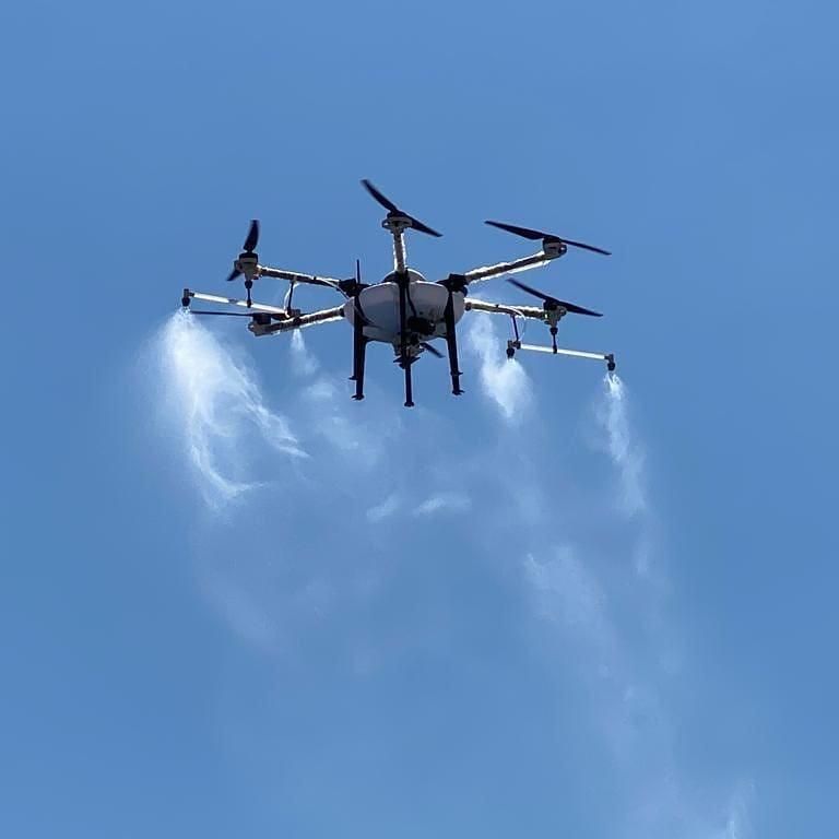 Drone Agricultural Mist Sprayer Agriculture Spraying Uav6tta M6e Farm Agriculture Uav