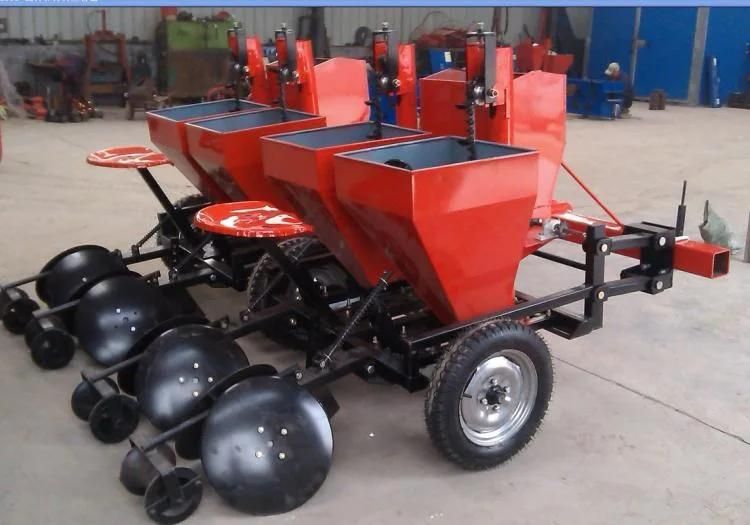 China Small Tractor Driven 4 Rows Potato Seeder Machine for Sale