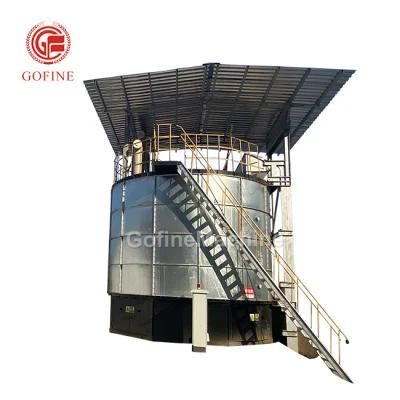 Animal Waste Composting Machine Rabbit Manure Organic Fertilizer Fermentation Tank