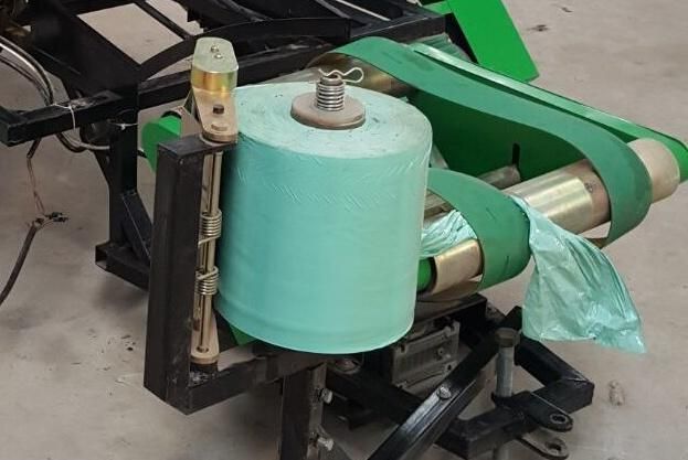 Mini Round Silage Press Hay Baler