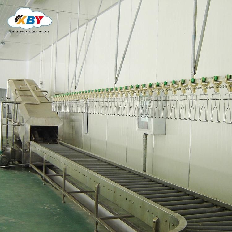 Small Scale Chicken Slaughtering Machine Bleeding Cone Eviscerating Shelf for Abattoir Use