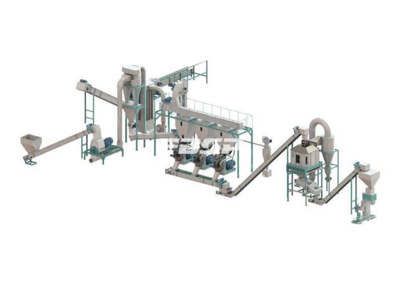 Low Price Leftover Material Pellet Production Line with High Quality