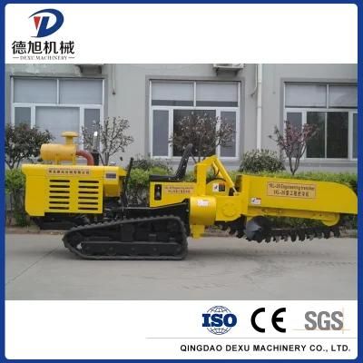 Mini Trencher Farm Machinery 23HP Trenching Digging Machine for Sale