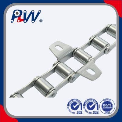 Industrial Transmission Conveyor Roller Heavy Duty Stainless Steel Agricultural Chain with Attachment