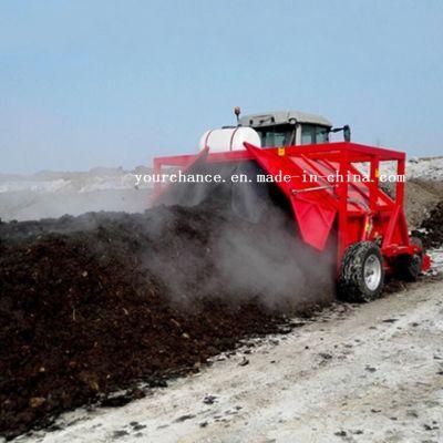 China Factory Supply Zfq350 3.5m Width Manure Compost Windrow Turner Organic Fertilizer Making Machine with ISO Co CE Certificate