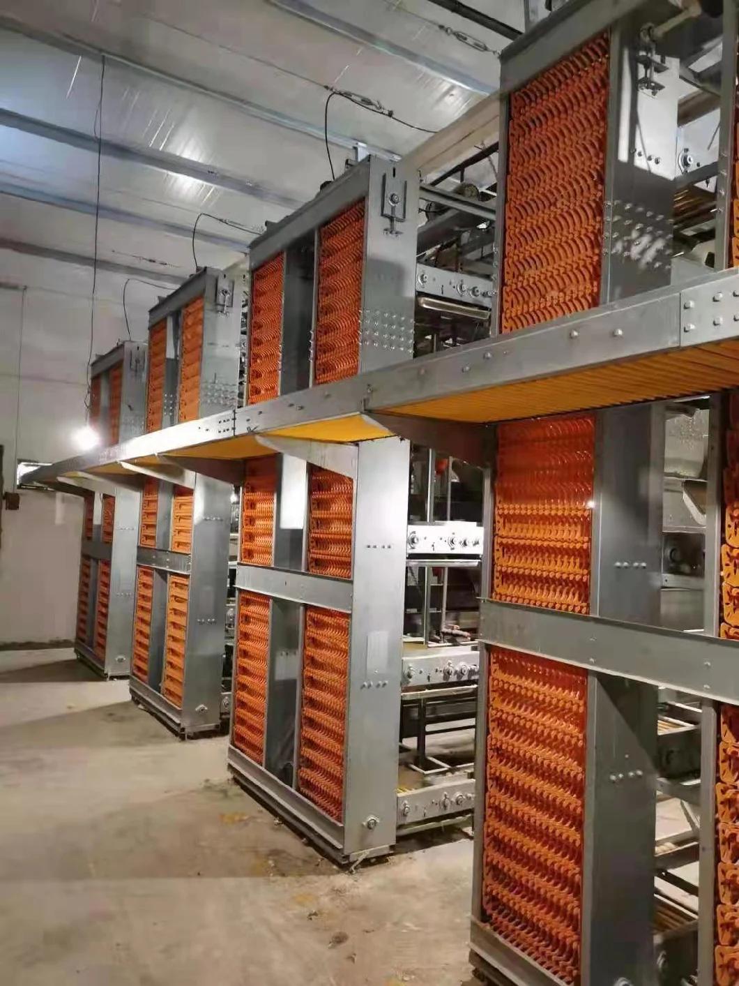 Fully Automated Galvanized Chicken Cage Egg Layer Cages for Poultry Farms