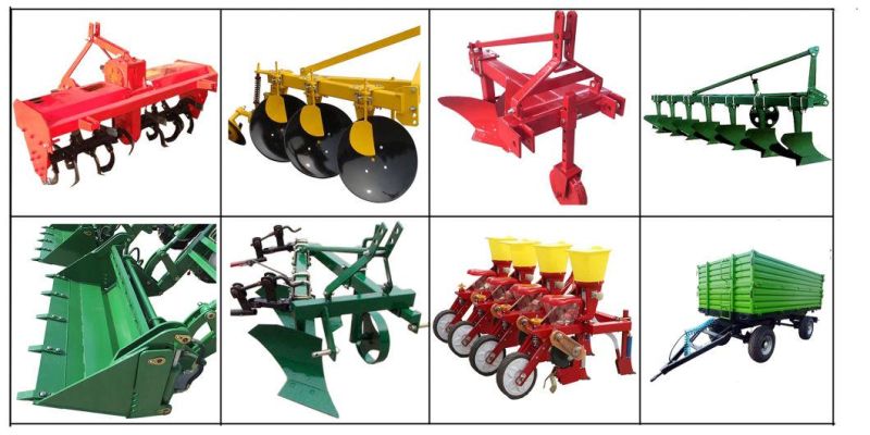 Big Agricultural Tractor/Agricultural Machinery Small Farm Backhoe Loader for Farm/Greenhouse/Agriculture/Transportation with High Quality