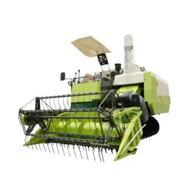Paddy Agricultural Harvester Machine Rice Wheat Grain Combine Harvester