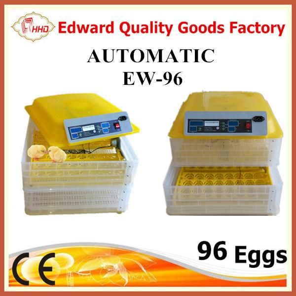 Hot Sale of 96 Small Chicken Eggs Incubator (EW-96)