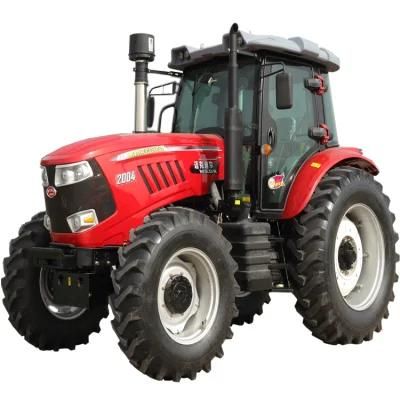 China Suppliers Supply Good Quality Large Red/Blue/Green Four Wheel Lawn Tractors / Farm Tractor 200HP