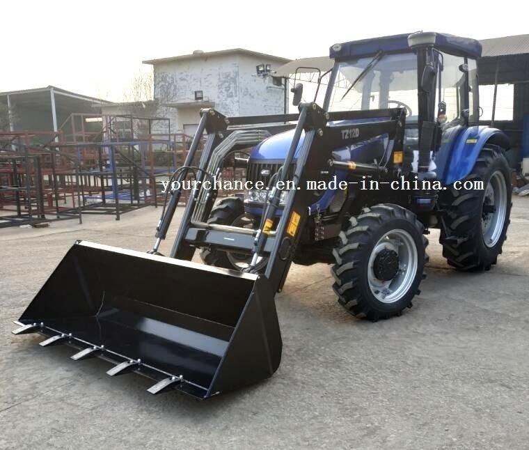 Hot Selling CE Certificate Tz Series Europe Quick Hitch Type Agricultural Wheel Farm Tractor Mounted Front End Loader Made in China Factory