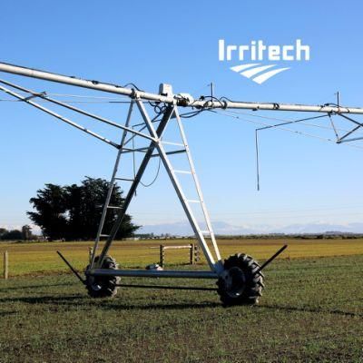 Agricultural Flexible Diesel Engine Central Pivot Farm Irrigation Machine Used in Large Flied