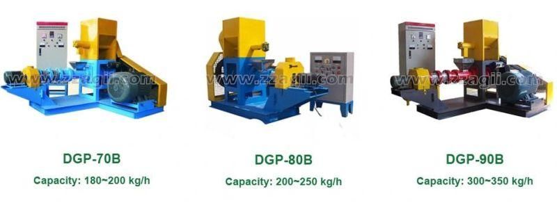 Commercial Animal Feed Soya Machine Single Screw Fish Food Extruder