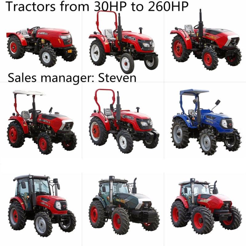 New Style Hot-Sale Tractor with Front Loader and Backhoe for Sale