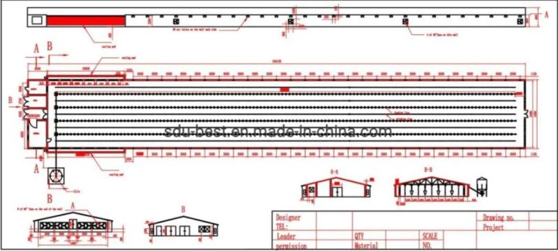 New Listing Installation Flexible The Air Volume Can Be Selected Automatic Poultry Farming Equipment for Livestock and Poultry