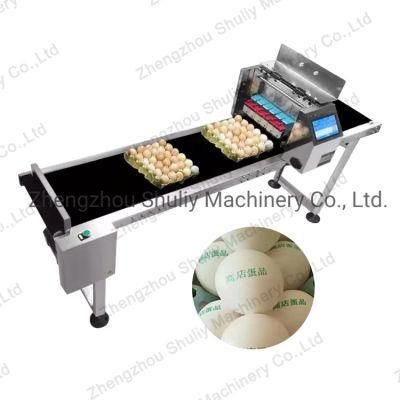 Hot Selling Factory Supply Egg Sorting Printer Machine Chicken Egg Printing Machine
