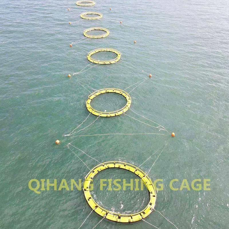 Circle Aquaculture HDPE Fish Farming Floating Net Cage