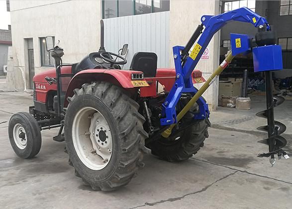 Pto Support Hydraulic Post Hole Digger Auger
