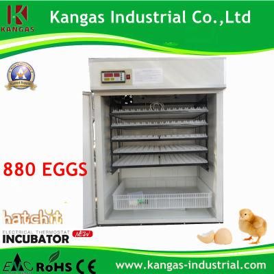 CE Certified Double Heat and Wet System Automatic Digital Duck Egg Incubator (KP-9)